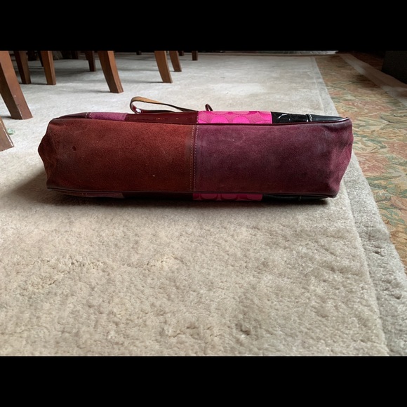 Coach Holiday Patchwork Tote and Wristlet - Picture 7 of 10